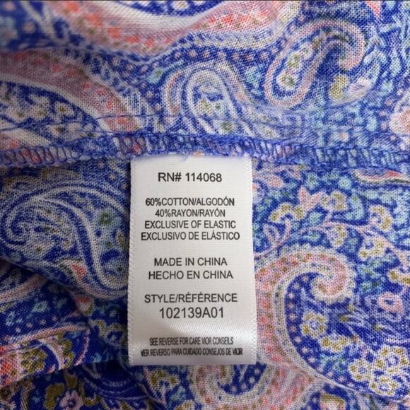 Ten Sixty Sherman paisley boho print midi dress - Picture 7 of 10